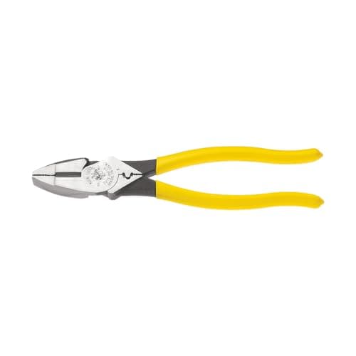 Klein Tools Side Cutting Pliers with Crimper, 9-inch