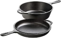 Lodge Cast Iron Combo Cooker, 3.2 qt