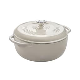 Lodge Essential Enamel Cast Iron Dutch Oven, 6 qt