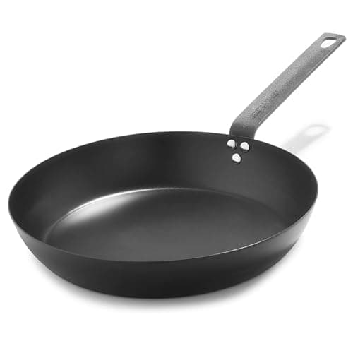 Merten & Storck Pre-Seasoned Carbon Steel Frying Pan, 12-inch