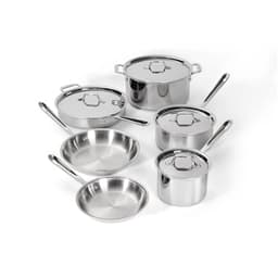 All-Clad D3 Stainless Steel Cookware Set, 10-Piece