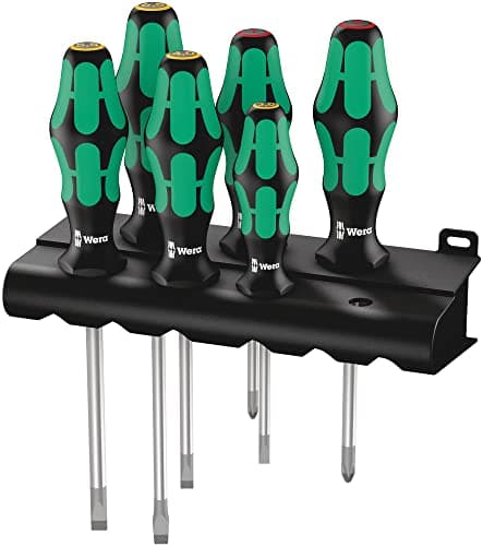Wera Kraftform Plus Lasertip Screwdriver Set, 6-Piece
